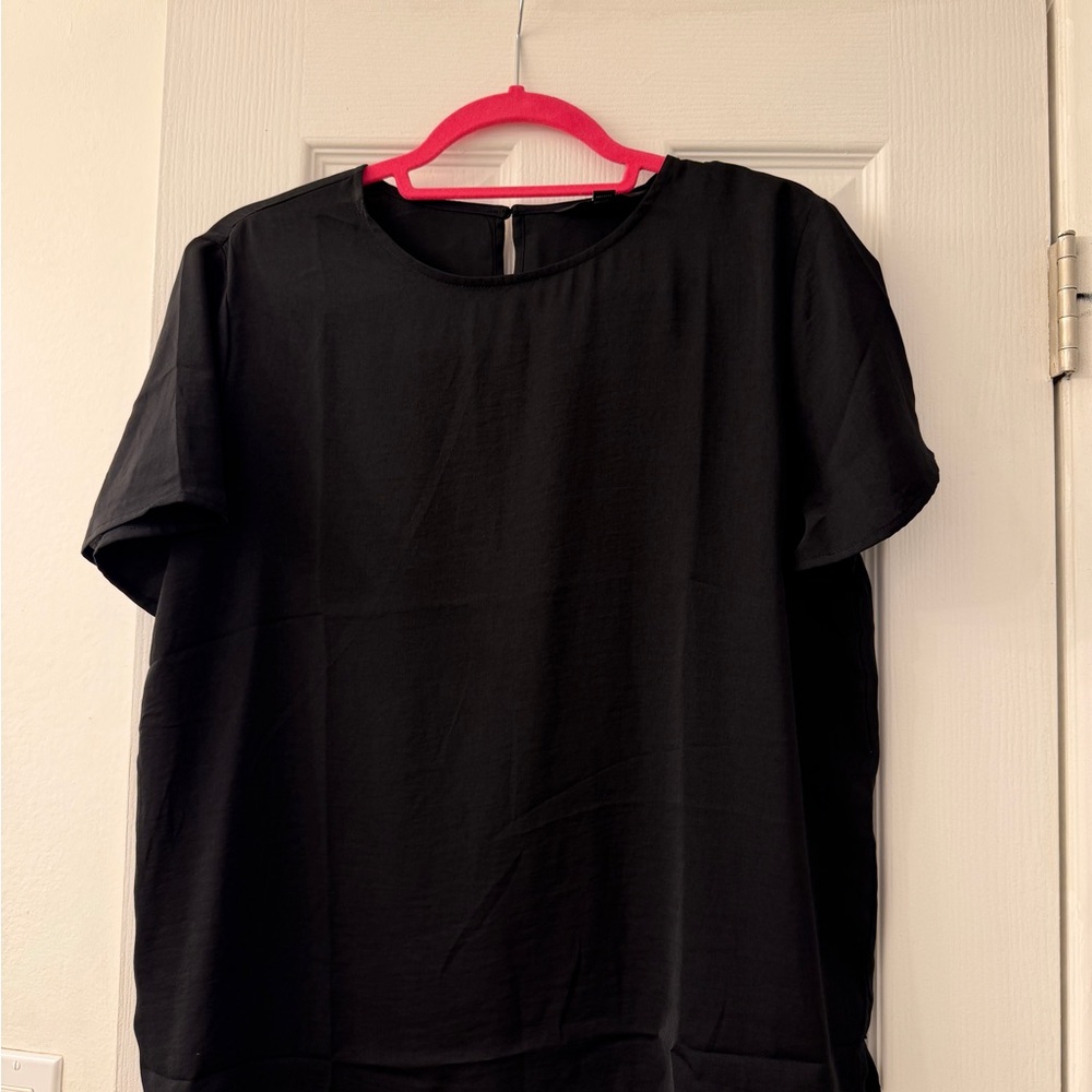Banana republic black blouse